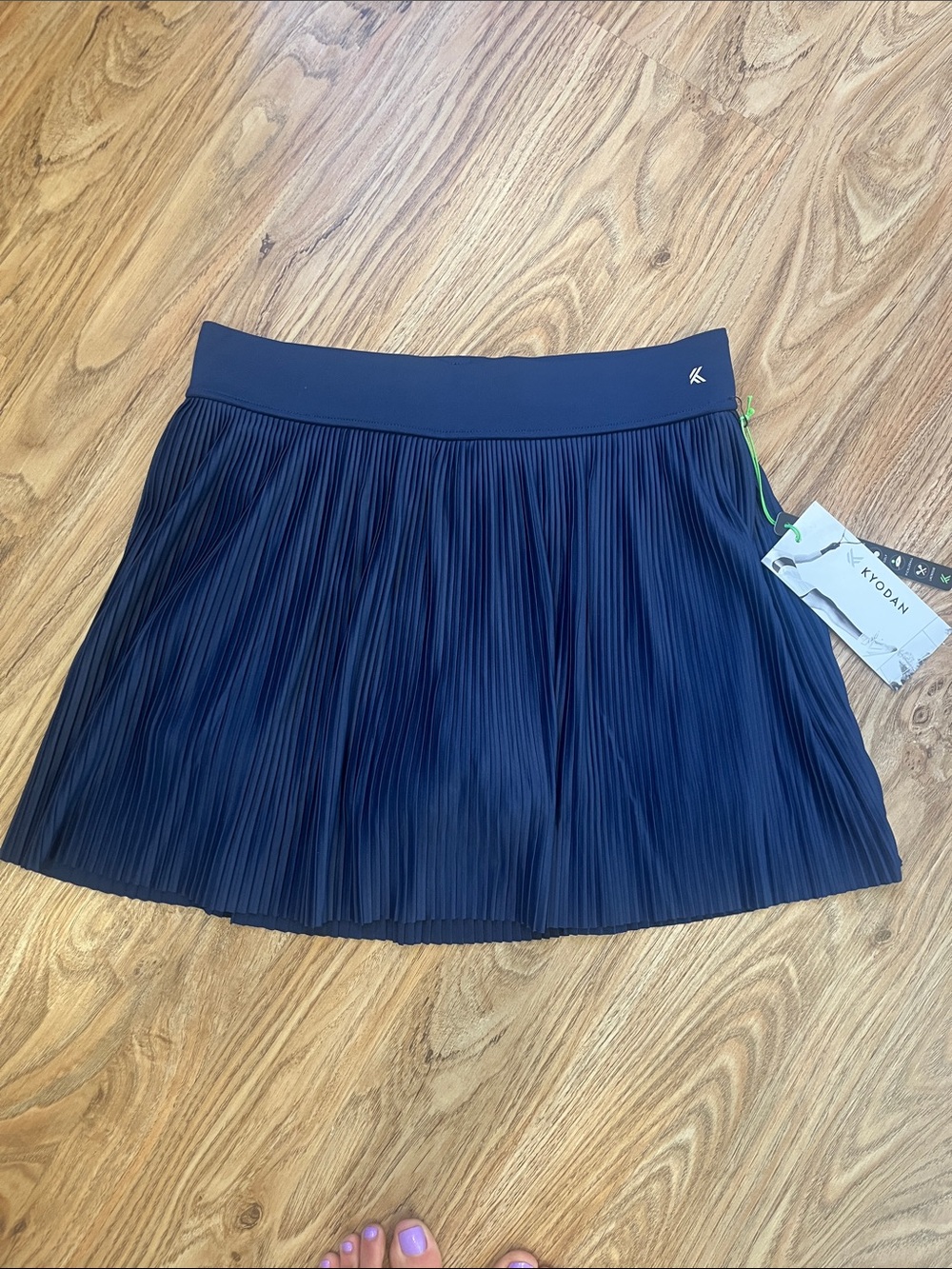 NWT Kyodan Navy Pleated Tennis 🎾 Skort